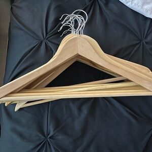 Varnished Wood hangers